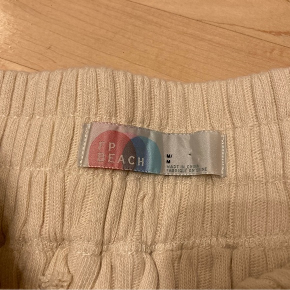 Free People Serena Ribbed Raw Edge Pants - Picture 9 of 9